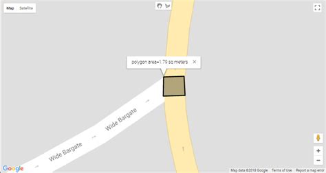 google maps javascript get area of polygon|Easiest way to calculate area of drawn polygon with .